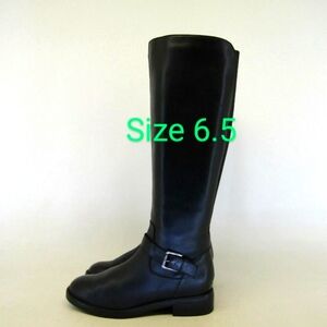 Blondo Boots Black Size 6.5  Waterproof Leather Riding Boots NEW no tags